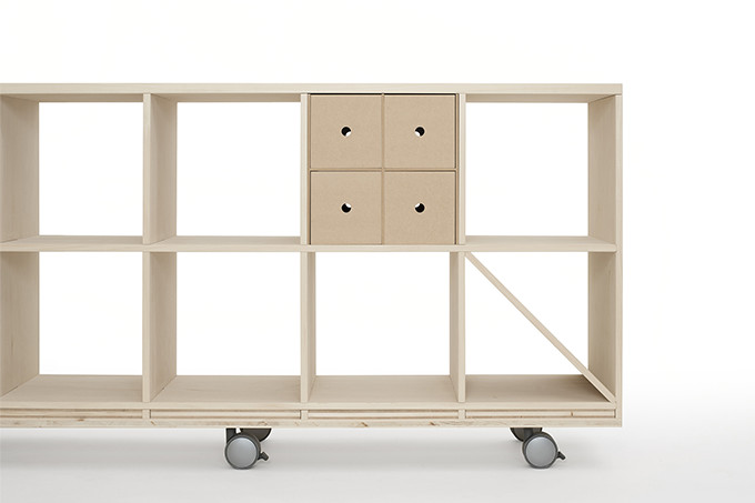 CD収納引き出し(本棚 奥行350専用)