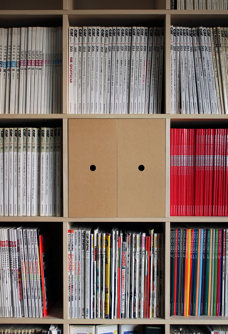 引き出しボックス 2列の使用例