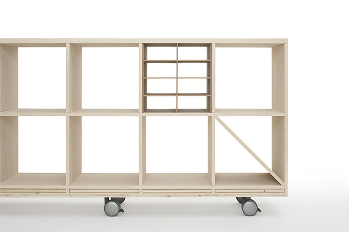 小物用仕切り板(本棚 奥行350専用)